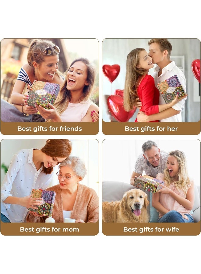 MOMENT طقم هدايا 4 شموع معطرة، شمعة للعلاج بالروائح، شموع معطرة للمنزل، مثالية لعيد الميلاد، عيد الشكر، عيد الأم، هدايا تخفيف التوتر للنساء - Image 4