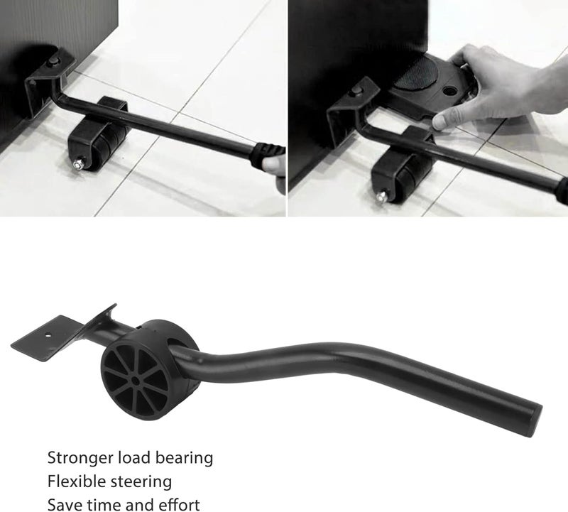 Iron Furniture Lifter Mover, Heavy Duty Labor Saving Appliance Rollers Easy Sliders Dolly for Sofa Tables Refrigerators Cabinet Piano - Image 4