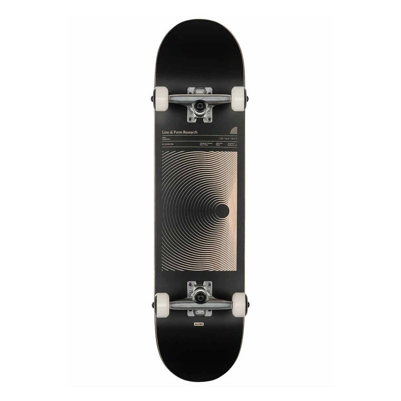 Globe G1 Lineform Black  7.75 Skateboard - Image 1