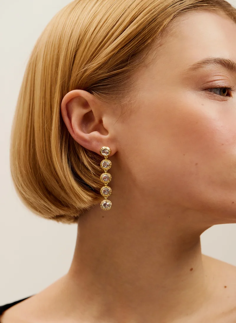Ted Baker Crystal Detail Drop  Earrings