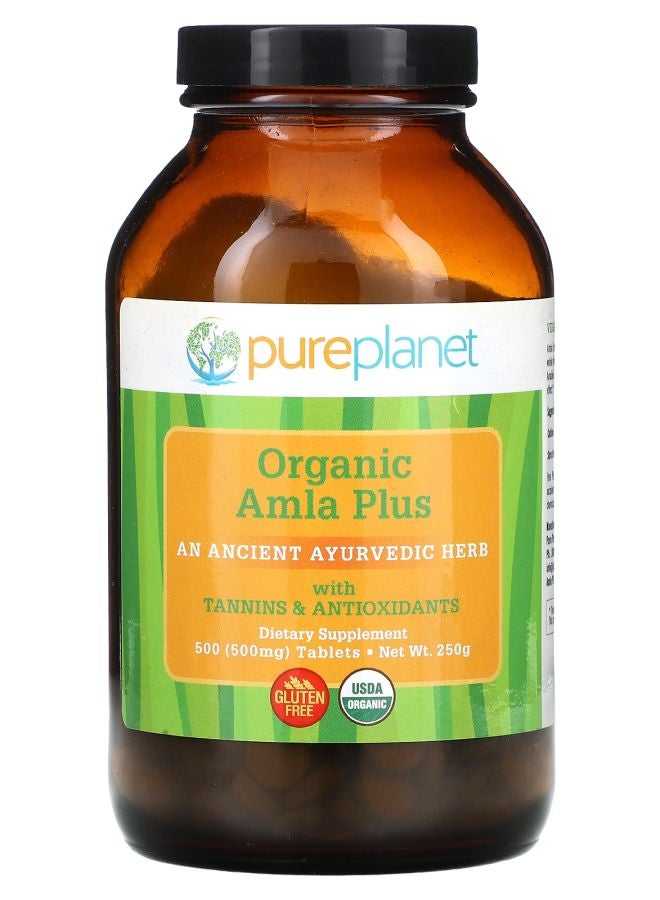 Organic Amla Plus 500 mg 500 Tablets