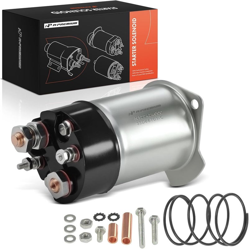 A-Premium Starter Solenoid for Massey Ferguson Tractors - Image 1