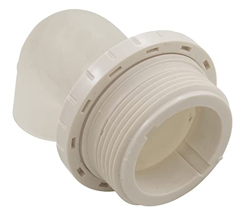 Waterway Plastics 4001410F White 1 Eyeball Fitting 90 Deg 15 MPT Assembly - Image 3