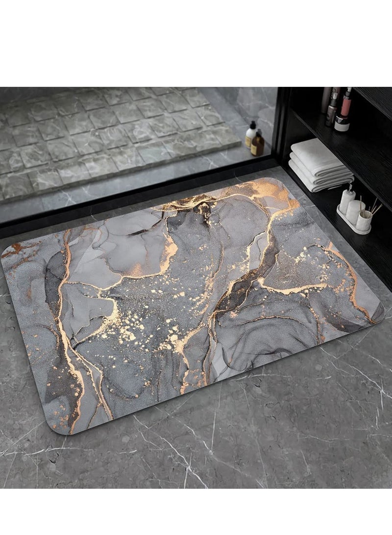 Captaintech Bath Mat Rug, Innovative Bathroom Rug Mat, Super Absorbent Quick Dry Rubber Backed Dirt Resistant Bath Rugs Mats, for Bathroom Non Slip Bathroom Rug, Kitchen Comfort Floor Mats - Image 3