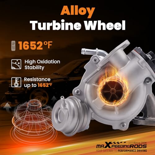 maXpeedingrods Turbo Turbocharger for Ford 1.0L EcoBoost Focus 2015-2018 EcoSport 2018-2021 Fiesta 2015-2017 Transit Connect 2013-2017, 1761178 1799836 CM5G6K682HB, Basic NPVL Series - Image 3