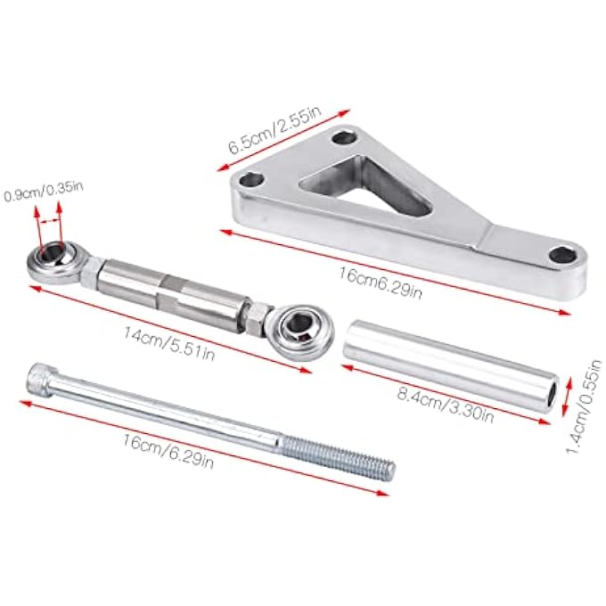 Domary Bracket Kit, Mounts on Upper Passenger Side, Made of Billet Aluminum, Fit for 350, with PCE232 1002, for Lwp Bracket Set - Image 3