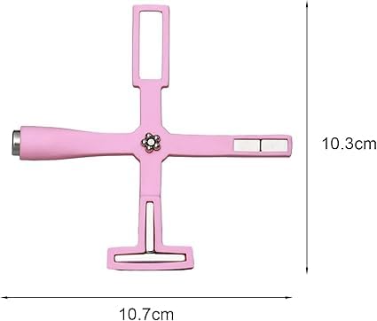 HMAA 5 in 1 Magnet for Cat Eye Gel Nail Polish Multifunctional Magnetic Nail Tool Upgraded Cross Cat Eye Magnet for Nail Designs 3D Cateye Nail Gel Strong Nail Art Magnet Home Salon Pack of 01 - Image 4