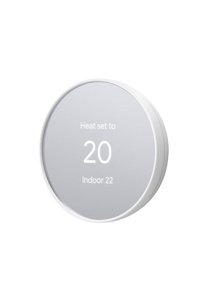 Google - Nest 4th Gen Thermostat Snow - Image 1
