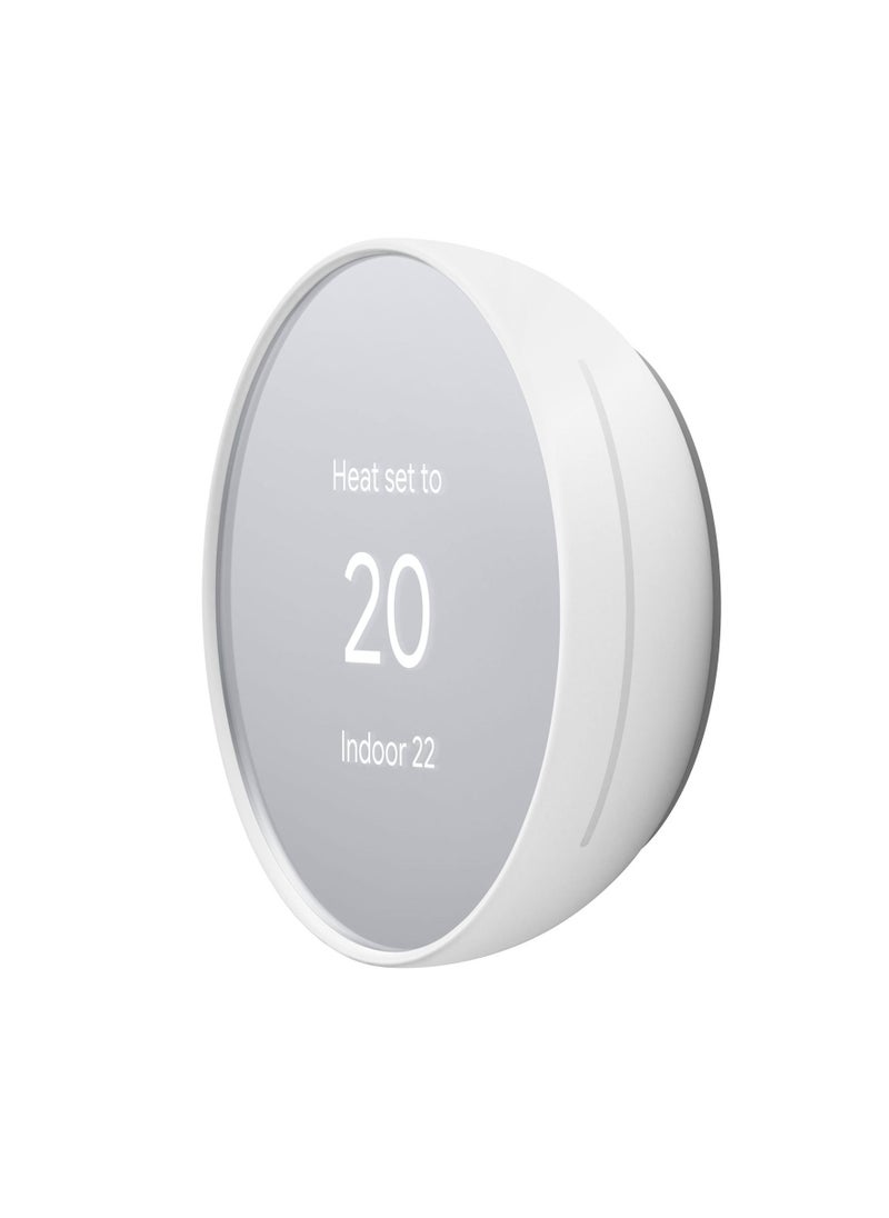 Google - Nest 4th Gen Thermostat Snow - Image 1