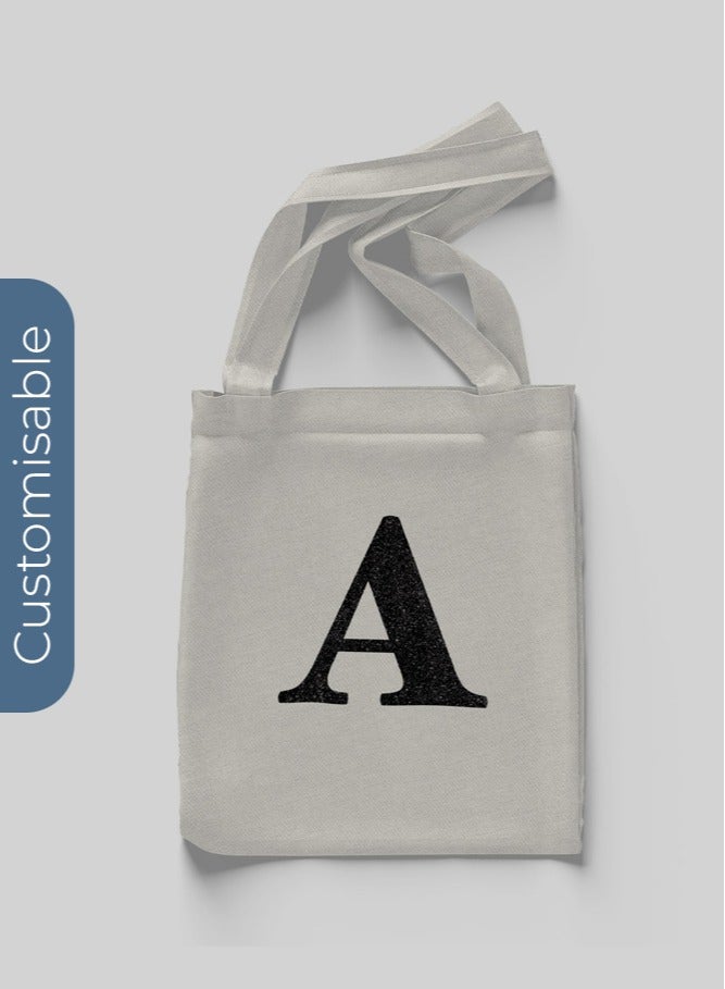 Share the Love Initials Personalised Tote Bag - Personalised Shopping & Everyday Carry Bag - Image 1