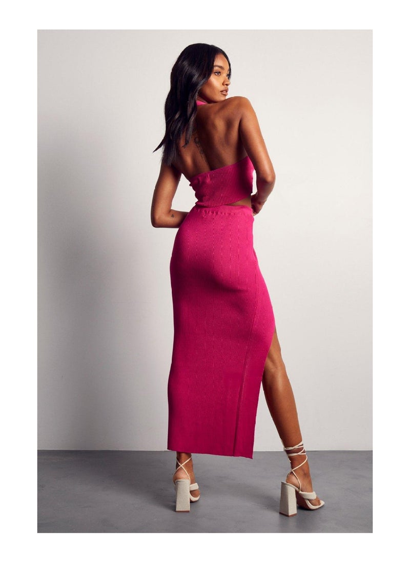 Twist Front Knitted Two Piece Co-ord