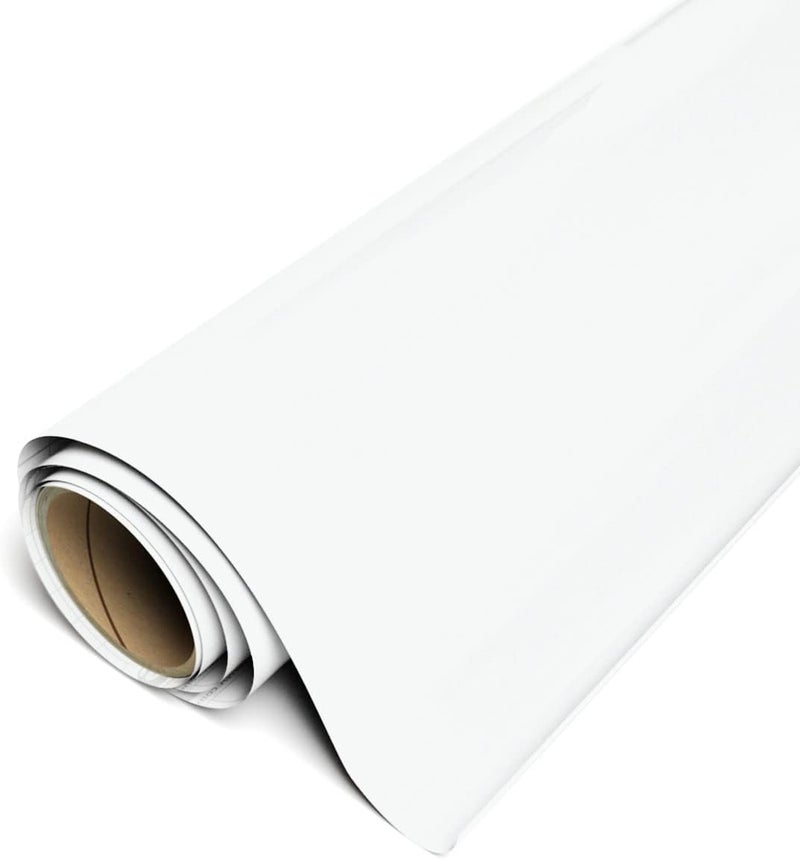 Siser EasyPSV Starling 12x1yd  Permanent Adhesive Craft Vinyl Dishwasher Safe for Indoor and Outdoor Applications Matte White - Image 1