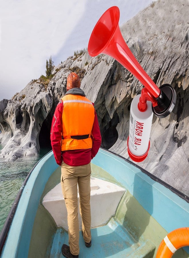 AOLIHAN Handheld Air Horn, Aluminum Portable Handheld Air Pump Horn, Loud Noise Maker Safety Horn for Boats Sporting Events Camping Reusable Eco-Friendly (Handheld air horn 4pcs) - Image 4