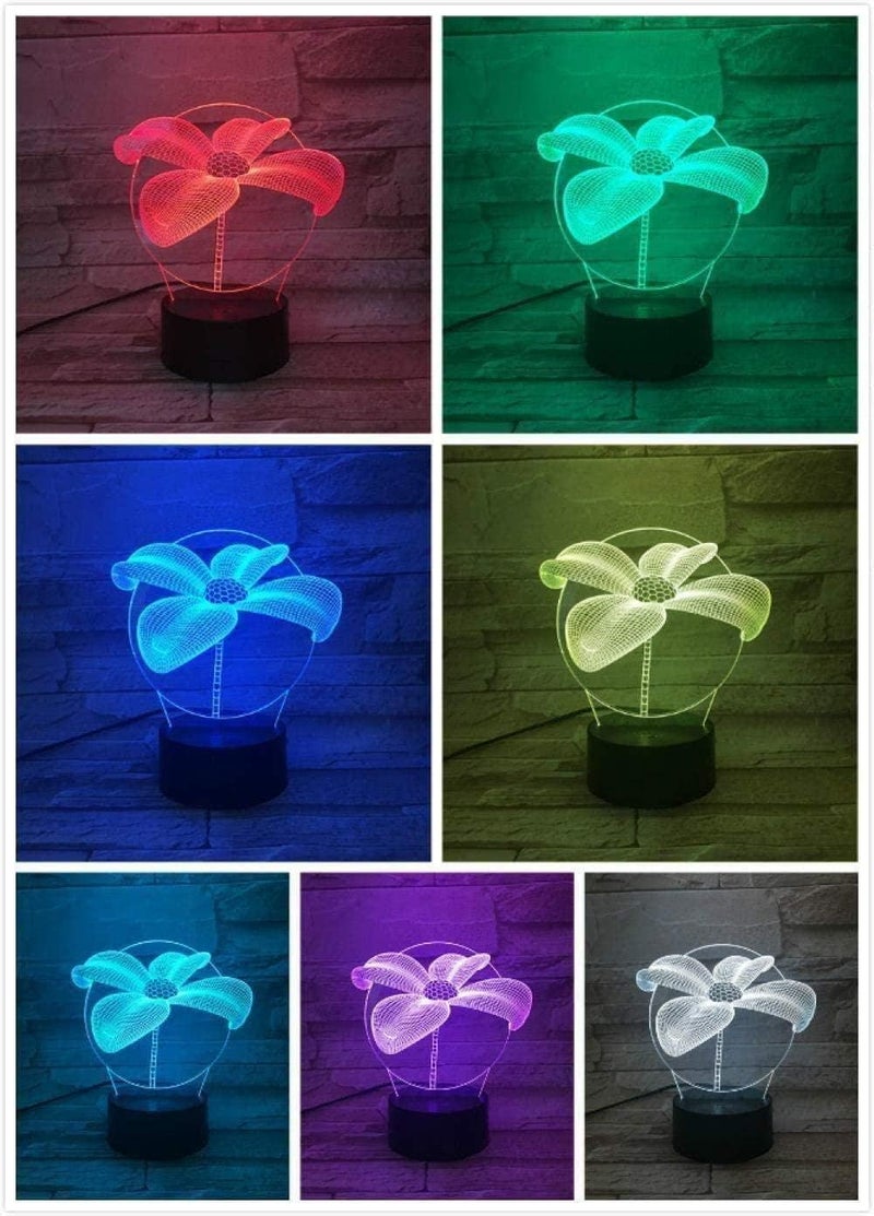 3D Illusion Lamp Led Night Light Owl USB Bedside Kid s Decoration Table Lamp Touch Switch Creative Best Birthday Holiday Gifts for Children - Image 2