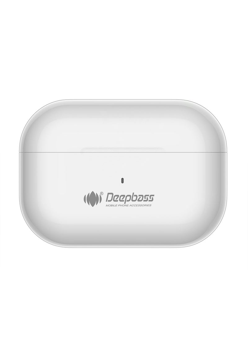 TWS-X1: StrongSignal™ Wireless Earbuds | ParticleSolve™ ANC | Android Developer Optimized | USB-C Fast Charge - White
