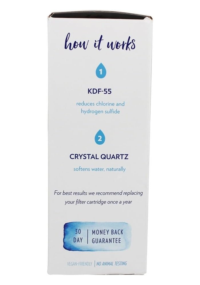 New Wave Enviro Premium Shower Filter System with Aromatherapy Ring - White - Image 4