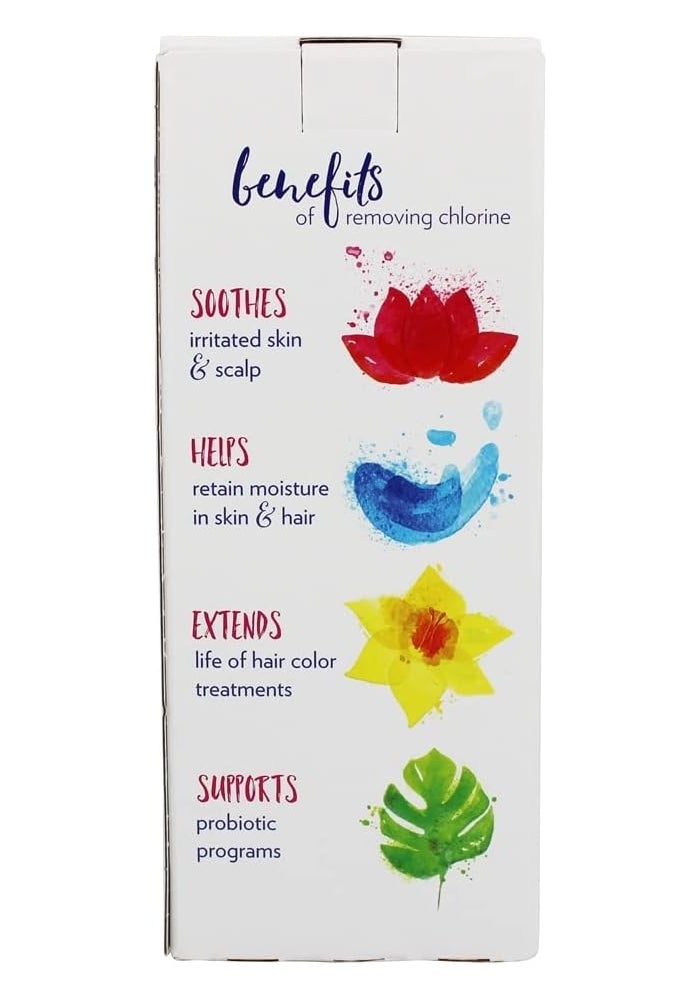 New Wave Enviro Premium Shower Filter System with Aromatherapy Ring - White - Image 3