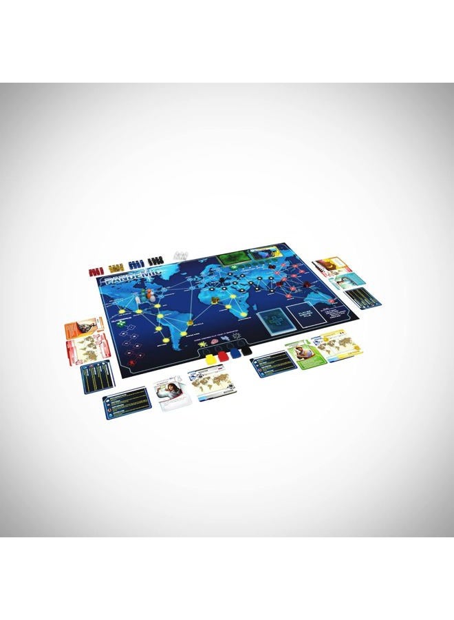 Z-Man Games لعبة الطاولة أسمودي: باندمك (اللعبة الأساسية) - معركة تعاونية لإنقاذ الإنسانية، لعبة استراتيجية للأطفال والبالغين، للأعمار 8 سنوات فما فوق، من 2 إلى 4 لاعبين، مدة اللعب 45 دقيقة - Image 2