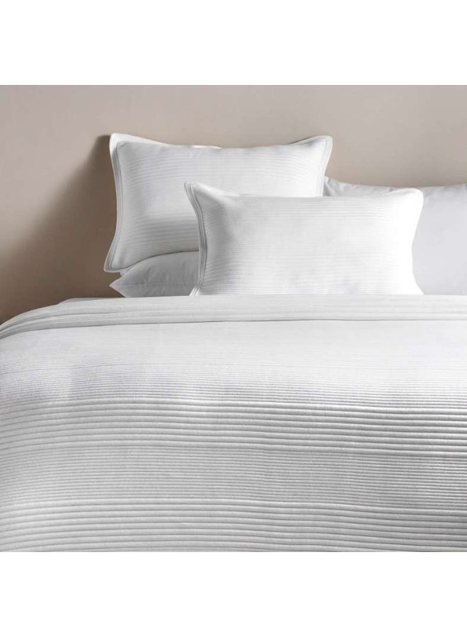 Pan Home Cloud Comfort Quilted Bedspread Set - White - Image 2