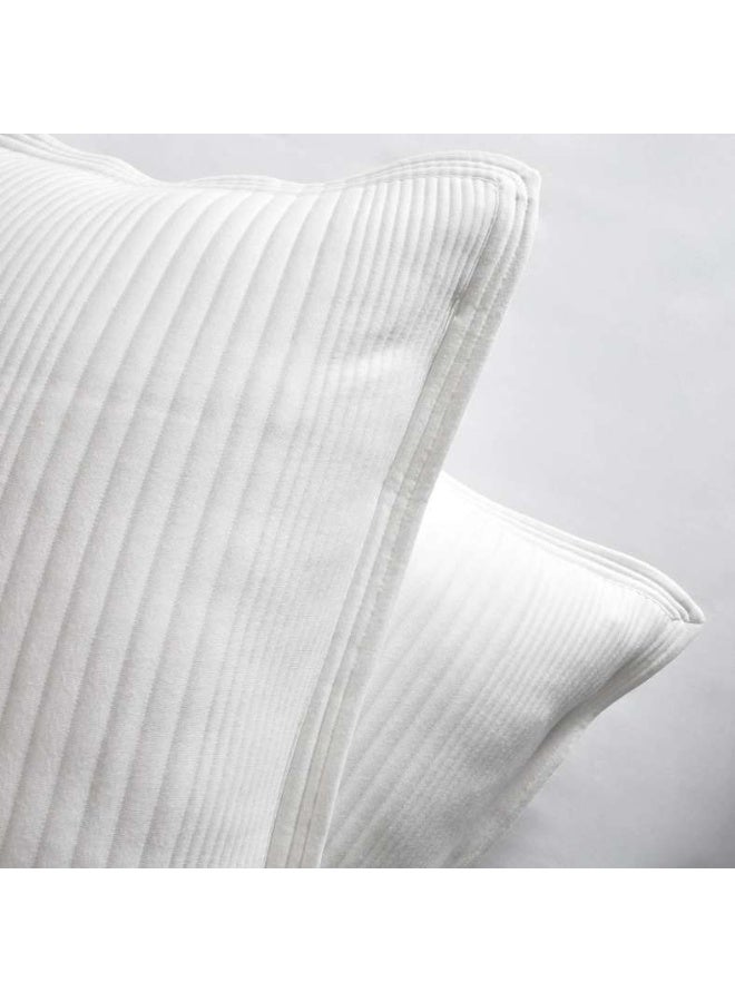 Pan Home Cloud Comfort Quilted Bedspread Set - White - Image 4