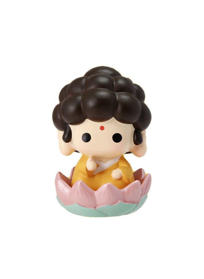 Trendy Influencer Picks: Reject Internal Friction, Defeat The Villain, Second-generation Figurine, Positive Energy Office Desktop Decoration, Creative Gift