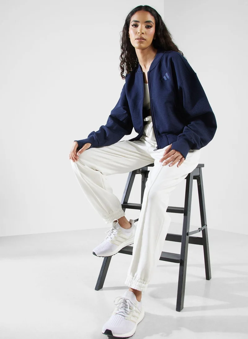 Adidas All Szn Ribbed Track Jacket