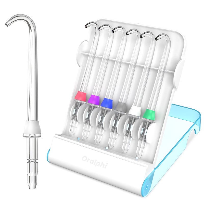 Replacement Tips for Waterpik Water Flosser 6 Implant Denture Tips