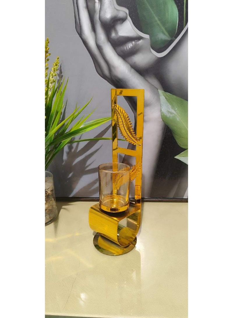 Imported single candlestick Can also be used as a spoon holder 30 cm - Image 1