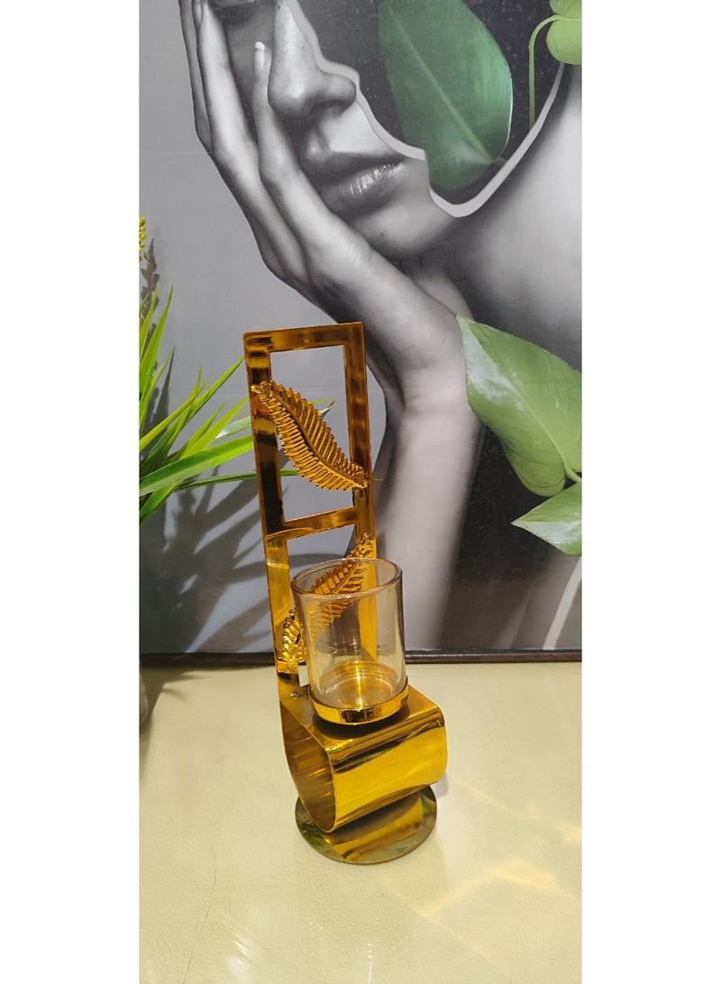 Imported single candlestick Can also be used as a spoon holder 30 cm - Image 4