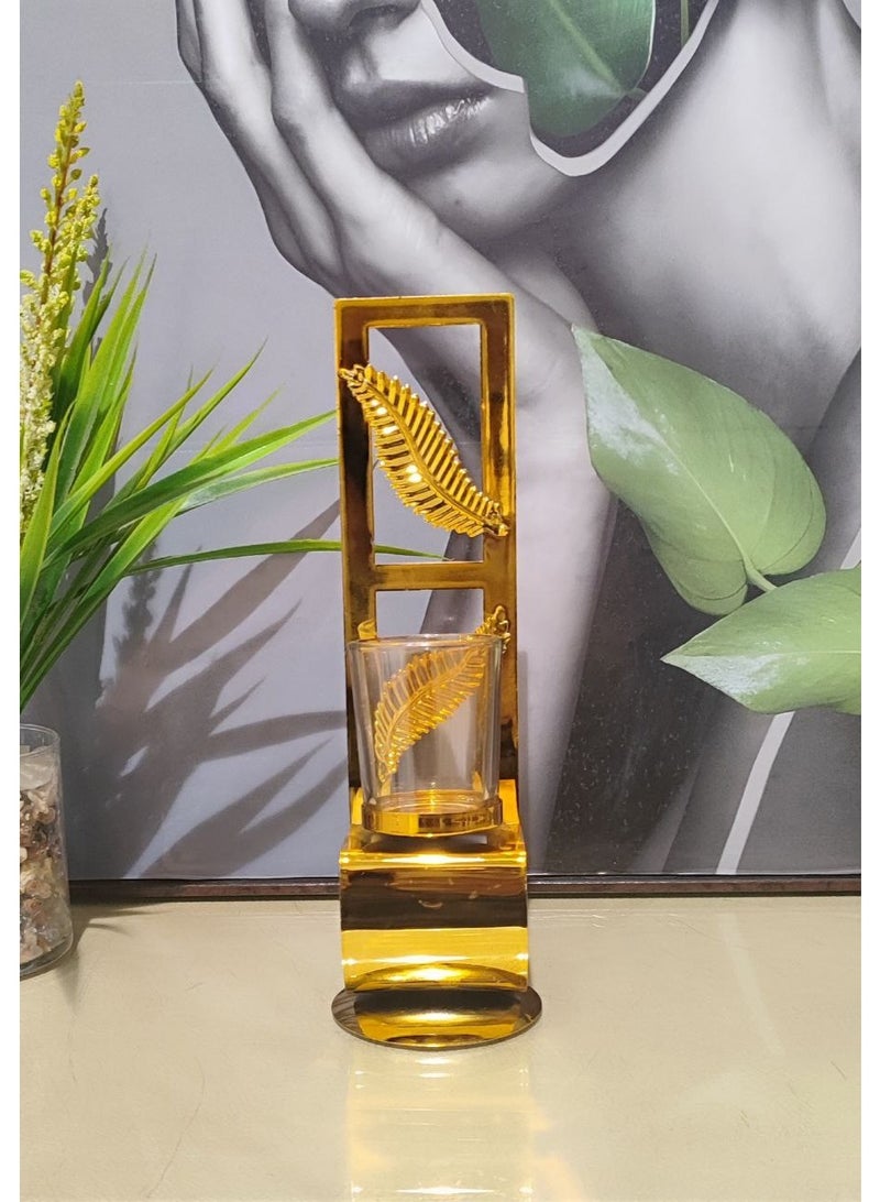 Imported single candlestick Can also be used as a spoon holder 30 cm - Image 2