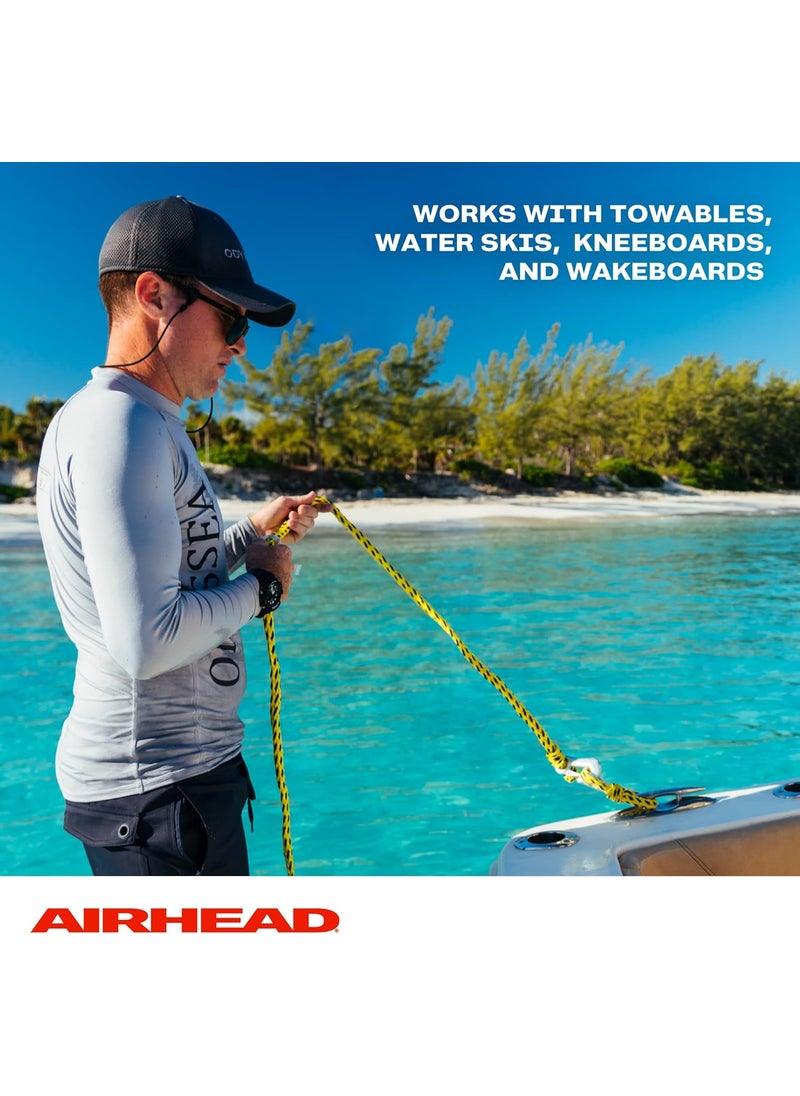 Airhead Airhead Heavy Duty Tow Harness for 14 Rider Towable Tubes Water Skis Wakesurf Boards and Wakeboards 16Feet  - Image 5