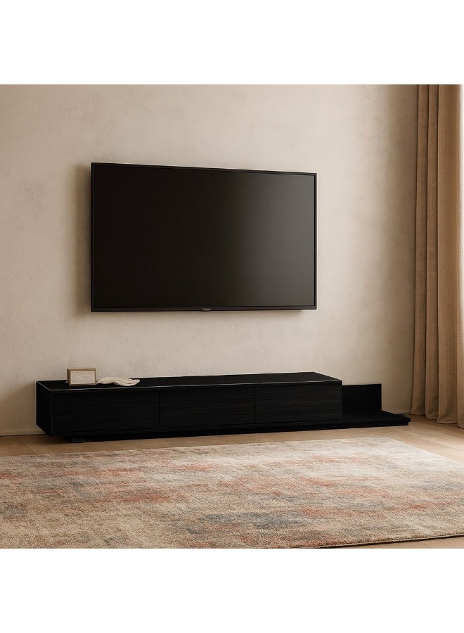 Baytonia Mural TV Table - Black - Image 2