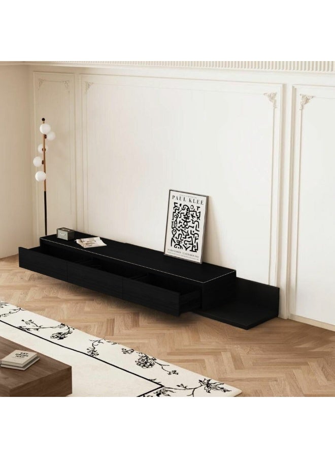 Baytonia Mural TV Table - Black - Image 5