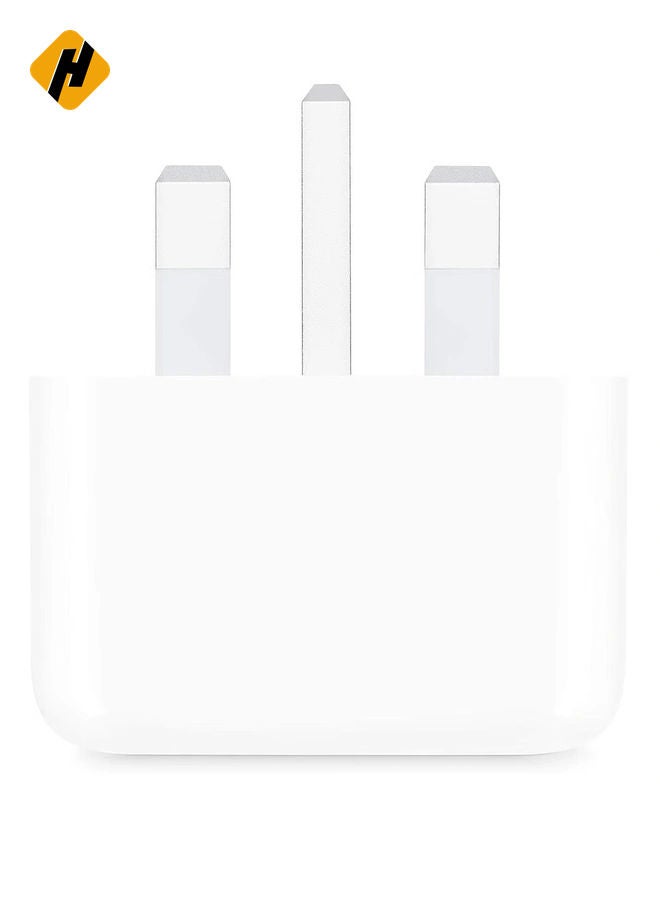 HuHa Fast Charger Plug, 20W USB C Fast Charger with 2M Cable for iPhone 14 13 12 Pro Max/Mini/Plus,Pad Pro,USBC PD Wall Charging Plug UK Type C Power Adapter and 6FT Cord  - Image 2