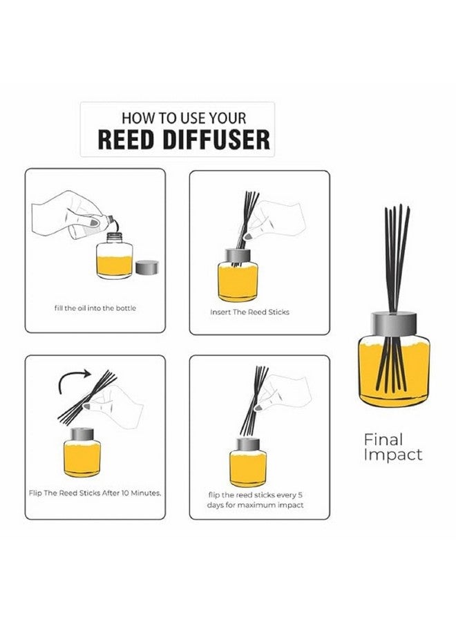 Pure Source India Rattan & Wicker Reed Sticks (9 inch, Dia: 3 mm, Brown) (PSI-RDSTK100PCS9INCH) - Image 5