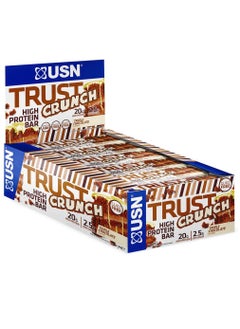 Trust Crunch Protein Bar Triple Chocolate 60g Pack of 12 - pzsku/Z86E5A172DBB83C038B00Z/45/_/1674461163/6da19fc5-9f06-4764-9339-4fb72ea69f83