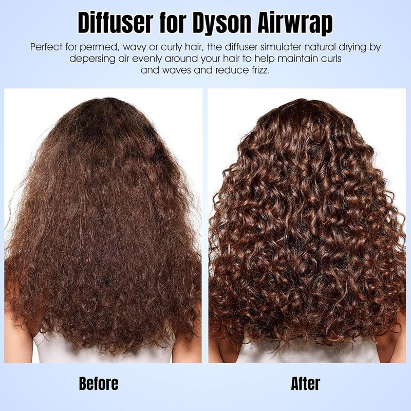Dxyue Diffuser Attachment for Dyson Airwrap Styler HS01 HS05, Converting Your Air Wrap Styler to A Hair Dryer - Image 4