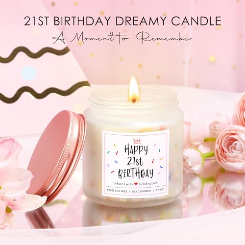YENCHORN 21st Birthday Gifts for Her Women 21 Year Old Birthday Gifts for Her Funny Gift Ideas for 21 Years Old Female Unique Happy 21st Bday Decorations Must Haves for Girl Cool Best 21 Year Olds Accessories - Image 5