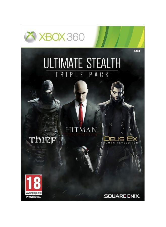 Square Enix Ultimate Stealth Triple Pack: Hitman Absolution + Thief + Deux Ex - xbox_360