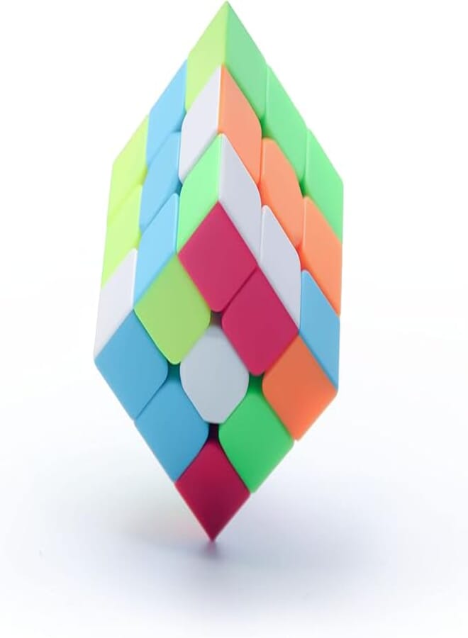 Popsugar Qiyi Warrior 3X3 Stickerless Speed Cube Puzzle Warrior Magic Cube, Kids and Professionals