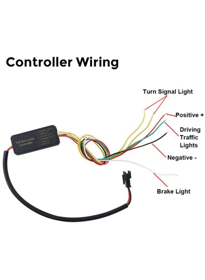 شاربدو شريط إضاءة LED لمصابيح الفرامل الخلفية وإشارات الانعطاف - Image 3