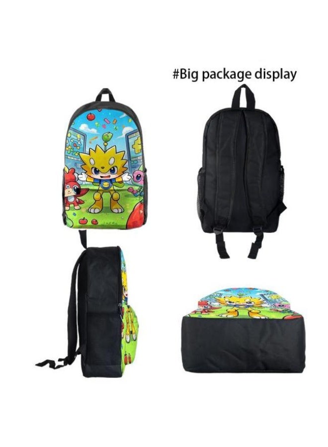 Universal cartoon new three-piece schoolbag - 454  - Image 4
