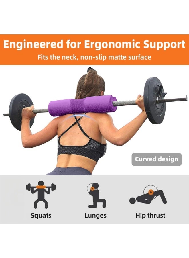 QSHOP Olympic Weight Lifting Pad 43cm Waterproof Foam Shoulder Support Thick NBR Material for Comfort and Shock Absorption , Gym, Dumbbell - Image 2