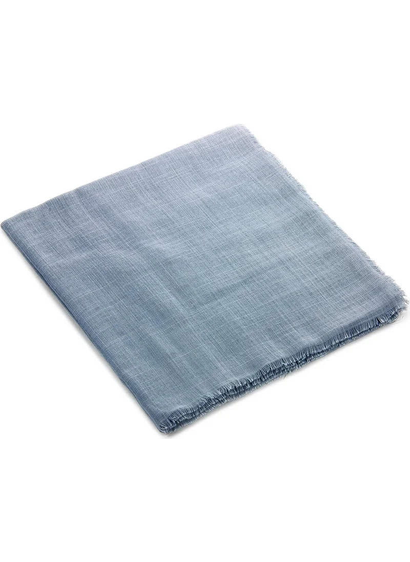 İhvan Flamed Square Cotton Cover - Gray