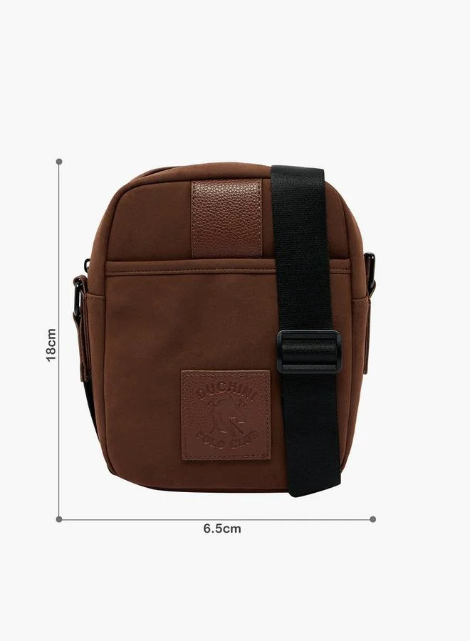 Duchini Men Adjustable Strap Crossbody Bag