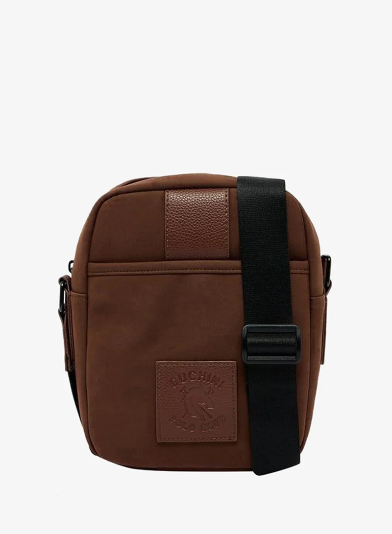 دوتشيني Men Adjustable Strap Crossbody Bag