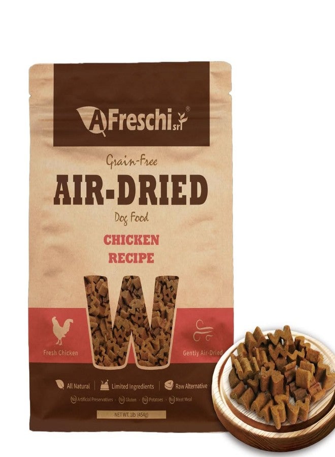 A Freschi srl Air-Dried Puppy & Adult Dog Food - Real Chicken Recipe | Grain-Free | High-Protein for Toy, Small & Large Breeds | Ideal for Picky Eaters, 1 lb Starter Bag - Image 1