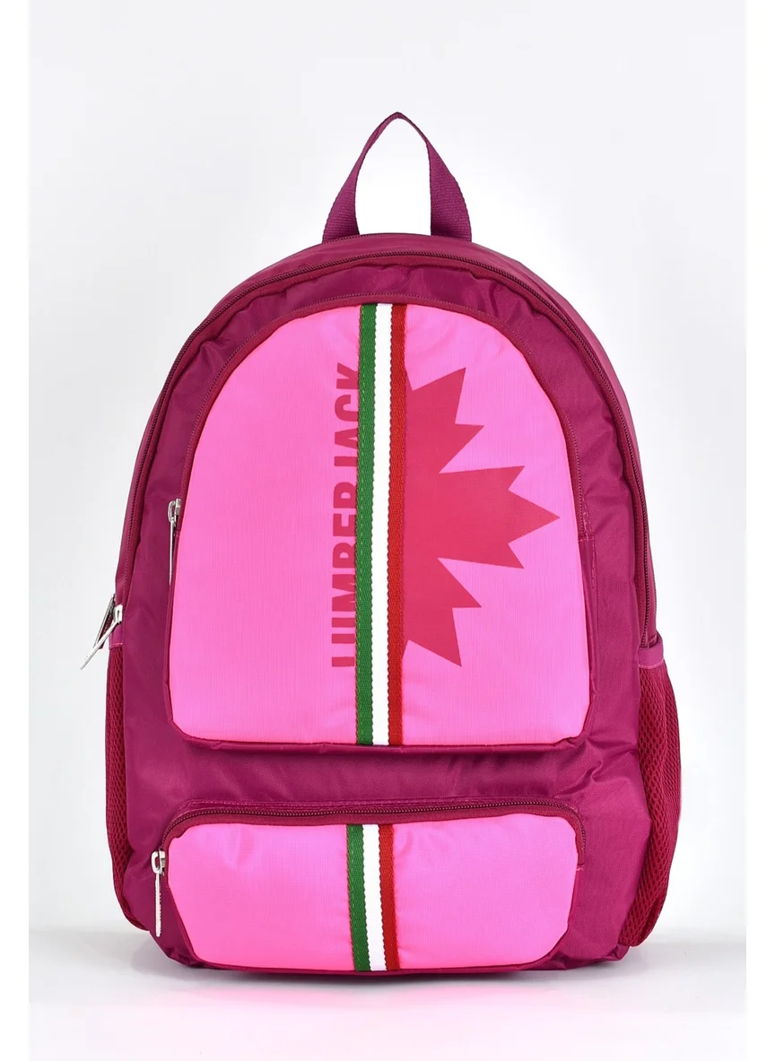 LUMBERJACK School Backpack Unisex Multi Compartment Casual Travel Backpack LMCAN24012-14