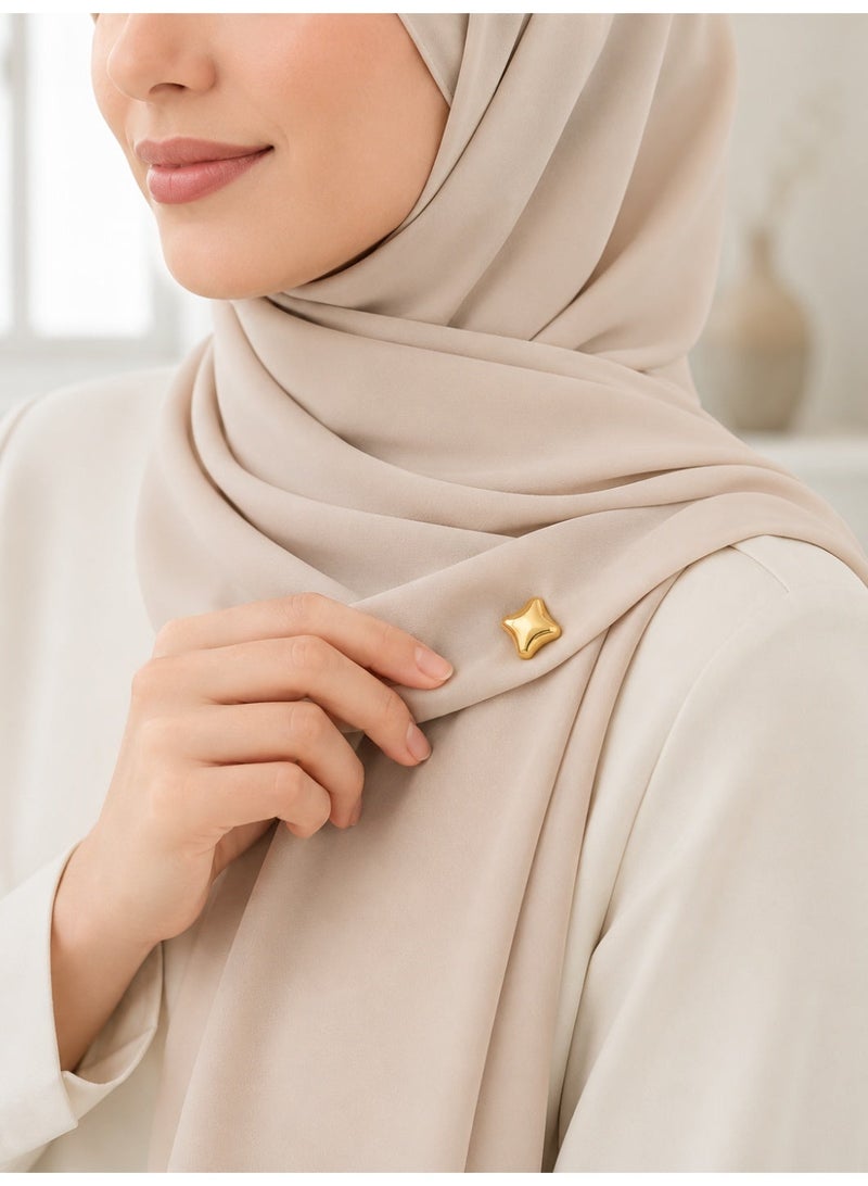 2-Piece Multi-Purpose Magnetic Hijab Pins for Women - No-Snag Scarf Clasp, Safety Brooch for Shawls and Clothing - Strong Magnet Buttons - Image 2
