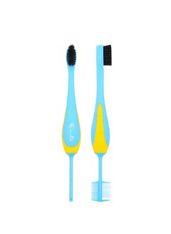 Curls CURLS Styling Tools 3in1 Edge Slayer Brush  Smooth and Swoop Flyaways  Define and Design Baby Hairs  For All Curl Types 1CT 